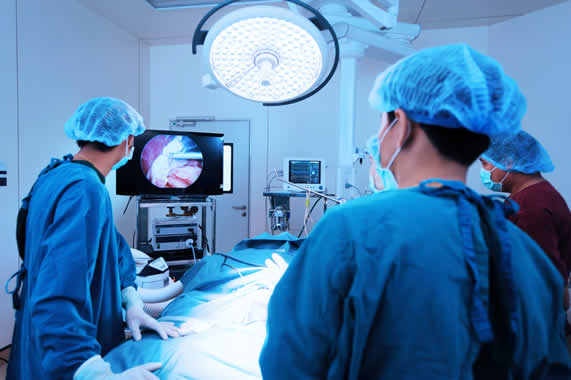 sala operazioni chirurgia laparoscopica